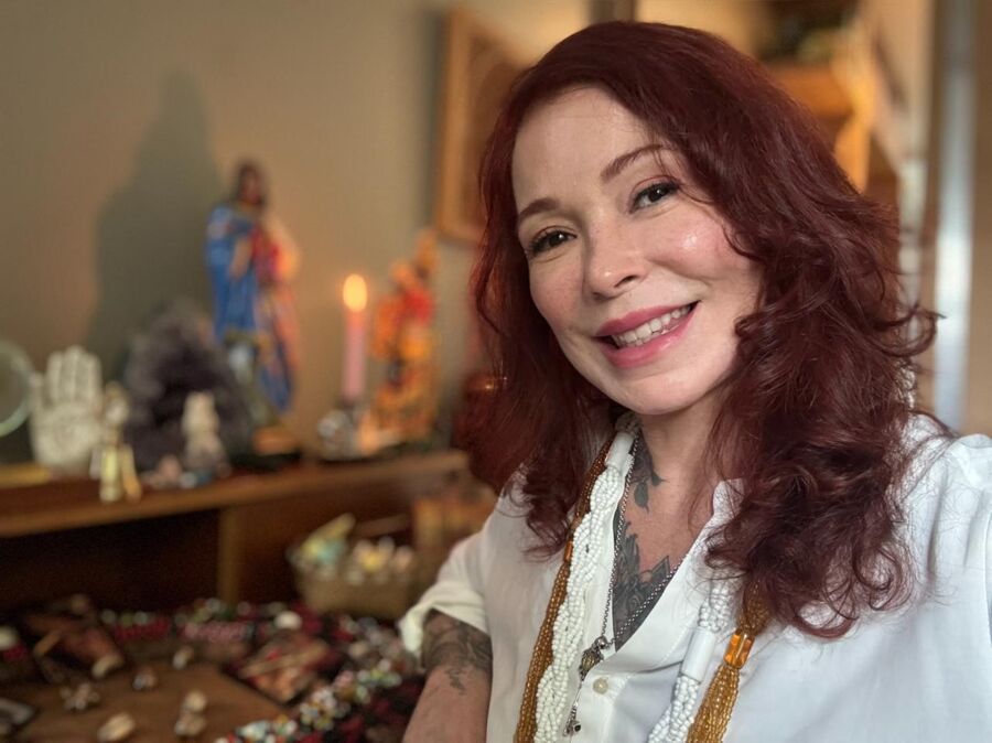 Foto da Mãe Gláucia de Oxaguiã