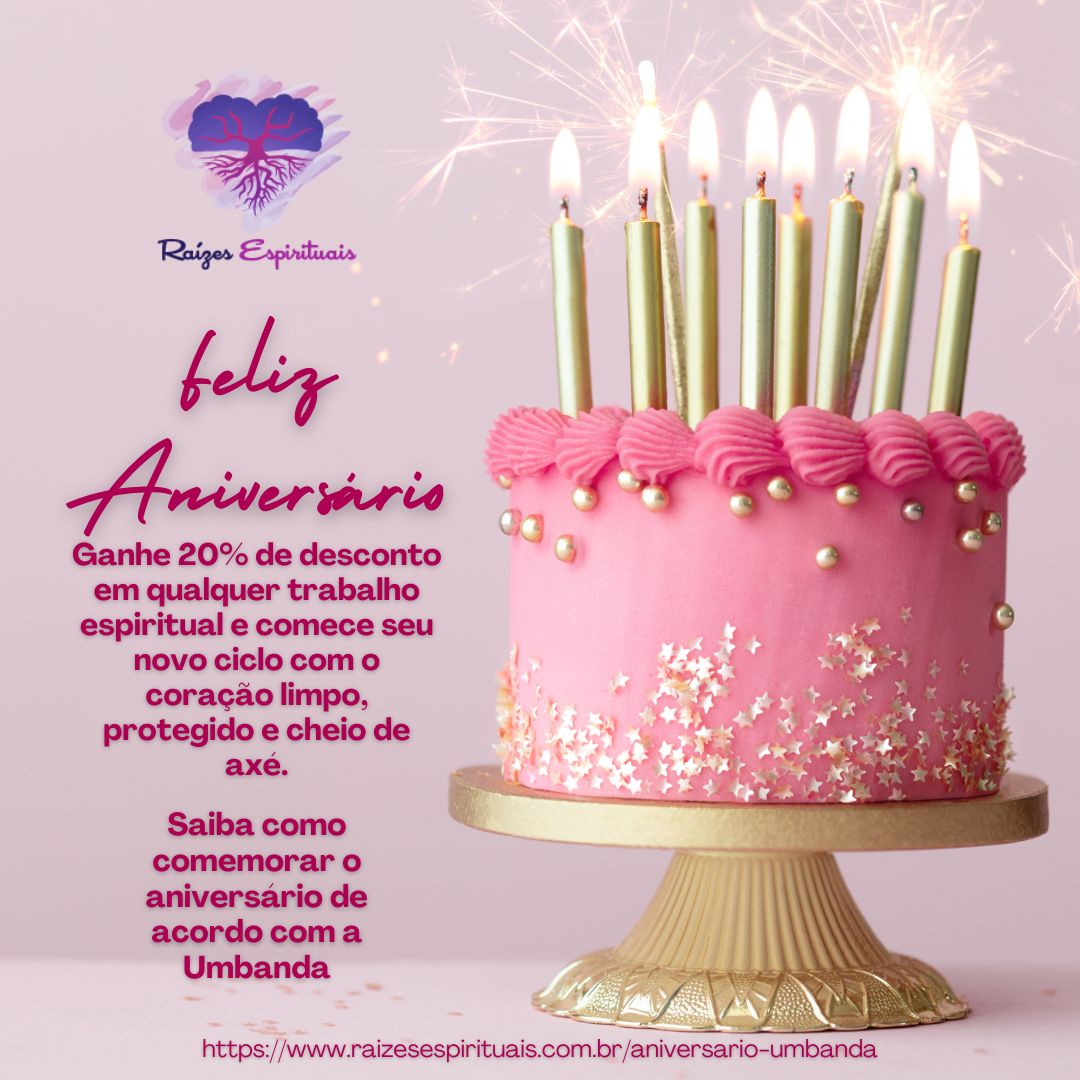 Como é comemorado o aniversário na Umbanda?