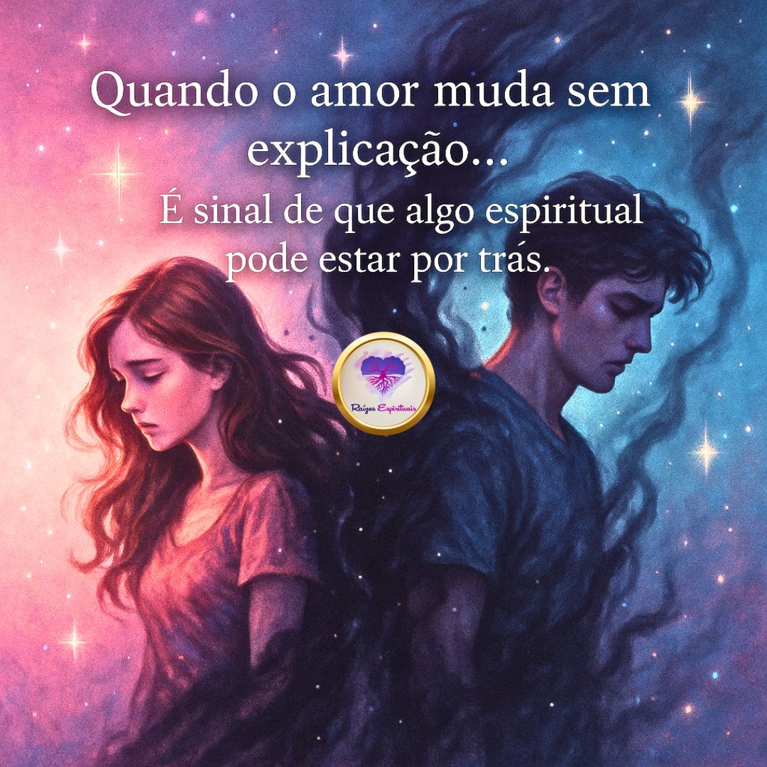 Quando o amor muda sem explicação... é sinal que algo espiritual pode estar por trás. Investigue com o Jogo de Búzios do Amor