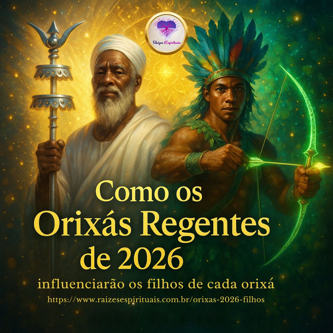 orixás regentes 2026 e sua influência sobre os filhos de cada orixá