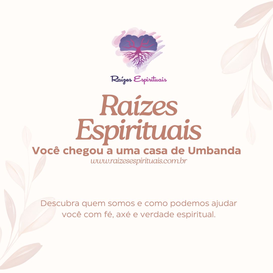 Site Raízes Espirituais